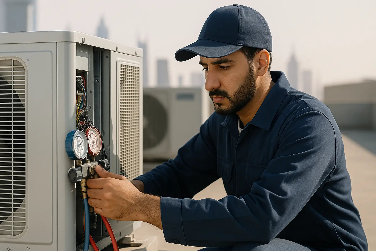صيانة التبريد والتكييف